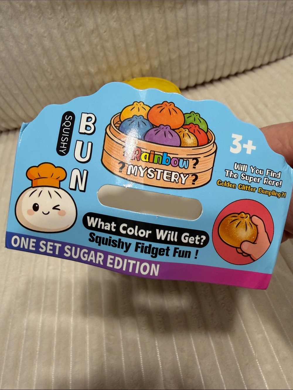 GOLDEN GLITTER DUMPLING - Squishy Bun Rainbow Mystery- New. In package. As Is. - Picture 6 of 10
